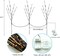 Lights with Timer Battery Operated Fairy Spirit Decorative Twig Tree Decorations for Home Living Room Vase Christmas (29inch, Auto 6H ON/18H Off, Warm White)